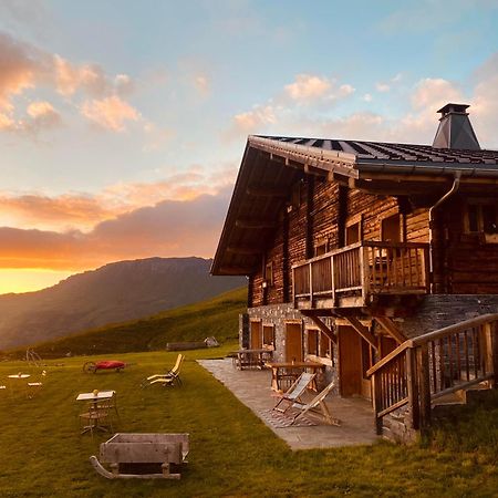 Chambres Et Tables D'Hotes Le Choton A Nono - Col Du Joly Beaufortain Отлюс Экстерьер фото